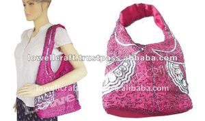 Bolsos de Moda Vintage con Estampado de Leopardo Indio, Bordados con Cuentas, Cierre de Cremallera y Forro de Satén para Mujer - Product Image 2