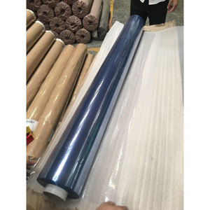 Foglio trasparente in PVC rotolo di pellicola in PVC morbido normale pellicola trasparente dalla cina fabbrica di plastica per stoviglie cuscini prodotti per la casa - Product Image 1