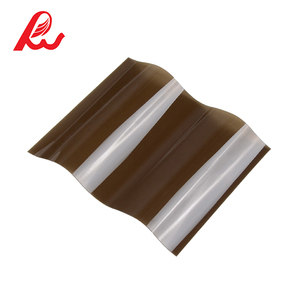 Matériau <span class=keywords><strong>de</strong></span> toiture Tôle ondulée en <span class=keywords><strong>polycarbonate</strong></span> traitée aux <span class=keywords><strong>UV</strong></span> ignifuge - Product Image 6