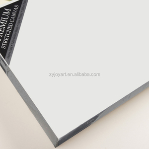 <span class=keywords><strong>Toile</strong></span> de peinture Joyart 16x20' en coton naturel pré-<span class=keywords><strong>tendue</strong></span> et serrée - Product Image 3