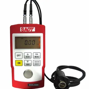 Portable Digital Ultrasonic Thickness Gauge SA40+ under coating measurement