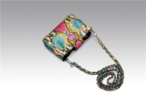 Sac à Main Femme De <span class=keywords><strong>Marque</strong></span> Sacs à Main en cuir de peau de serpent véritable de luxe pour femmes Sac à bandoulière à bandoulière en chaîne - Product Image 4
