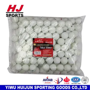 HJ-L125 All'ingrosso HUIJUN Standard di colore Solido Ping-pong pallina da Ping Pong palla 100 pz/borsa