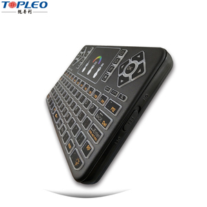 Construcción 2.4 GHz arco iris de colores de luz de fondo led android teclado usb conveniente para ver <span class=keywords><strong>la</strong></span> TELEVISIÓN en <span class=keywords><strong>la</strong></span> noche - Product Image 3