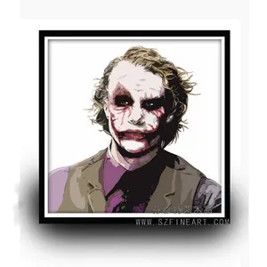 Good Priced Handpainted pop oil painting Joker