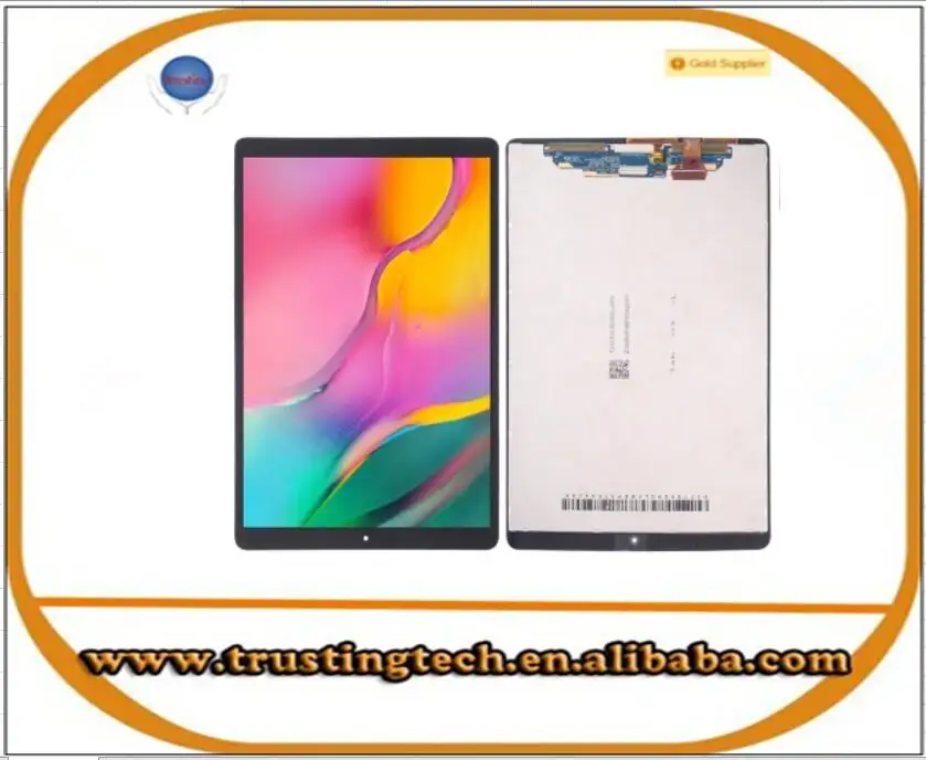 Samsug Galaxy Tab A 10.1 (2019) SM-T510/T515スクリーンアセンブリ用のT510LCDスクリーンおよびタッチデジタイザーアセンブリ