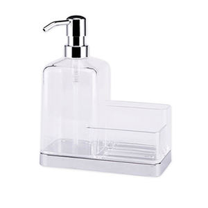 Botella de gel de ducha acrílico color blanco útil - Product Image 5