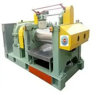 XK-450 Sealed water cooling rubber open mixing mill / rubber products factory used rubber mixing mill