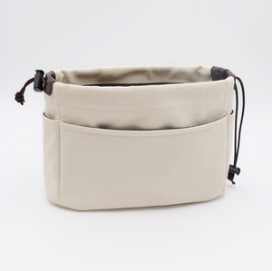 Simple Mode Portable Toile Maquillage Sac De Rangement Polyester Voyage Cosmétique Cas avec Fermeture À Glissière - Product Image 4