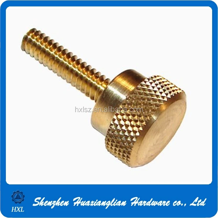 Solid Brass Knurled Thumb Nuts 6-32 Qty 100
