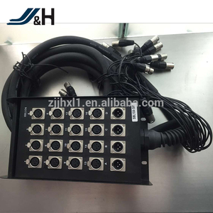 OEM Disponible 5 M 10 M 15 M 20 M 50 M 16 Entrée 4 Sortie 20 Canaux Audio XLR serpent Câble Avec Boîtier de Scène - Product Image 3