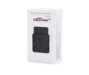 Konnwei Pemindai CAN-BUS OBD2 Dapat Digunakan Di Android/Windows Kw 3.0 ELM 902 BT Adaptor Tersedia KW902 ELM327 BT 327