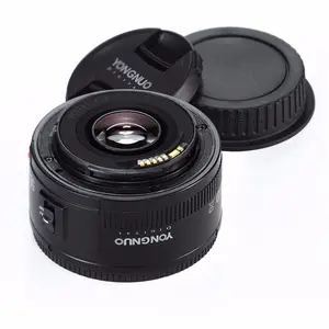 Profesional Yongnuo 50 Mm Yn50mm Lensa F/1.8 AF/MF Aperture Besar Auto Fokus untuk Canon DSLR Kamera