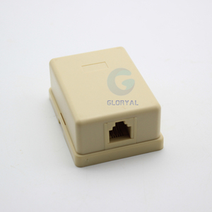 Téléphone de production rapide Single Port RJ11 RJ12 Surface <span class=keywords><strong>Box</strong></span> - Product Image 4