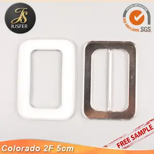 Hebilla de cinturón de aluminio, 2 pulgadas, para ropa, Colorado 2F