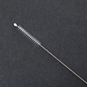 Cepillo de limpieza de pajita duradero, de acero inoxidable, para tubo de beber - Product Image 6