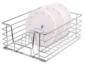Elegant Design Kitchen Basket Set Stainless Steel Kitchen Basket Tools