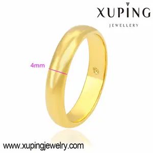 11216 नवीनतम 24k सोने की अंगूठी, शादी बैंड पत्थरों के बिना महिलाओं पुरुषों के छल्ले पुरुषों के लिए सोने के गहने के छल्ले