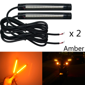 Feux arrière de moto 2x10cm, <span class=keywords><strong>feu</strong></span> <span class=keywords><strong>stop</strong></span>, clignotant, lumière LED flexible SMD <span class=keywords><strong>pour</strong></span> moto, voiture, <span class=keywords><strong>vélo</strong></span> - Product Image 6