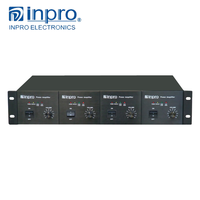 INPRO Pro Audio Professional Power Amplifier MA-40 40W 2.0 Kanal 20Hz-20KHz 2-8 Impedansi AC/DC 90-240V Penggunaan Dalam Ruangan Taiwan