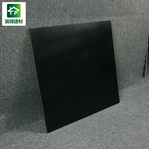 Filipinas esmaltado negro Baño de cerámica baldosas de porcelana súper negro <span class=keywords><strong>mate</strong></span> baldosas de cerámica 60x60 - Product Image 2