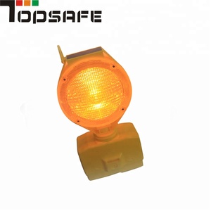 Intermitente lámpara barricada amarillo lámparas de advertencia/luz solar del tráfico - Product Image 1