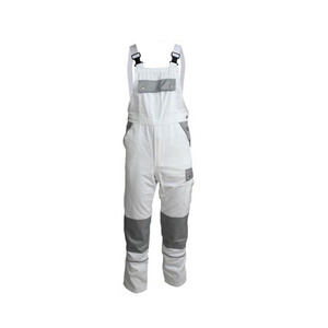 Salopette de <span class=keywords><strong>peintre</strong></span> blanche 100% coton - Product Image 1