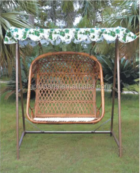Silla colgante de bambú para jardín, silla columpio en forma de corazón, a la venta
