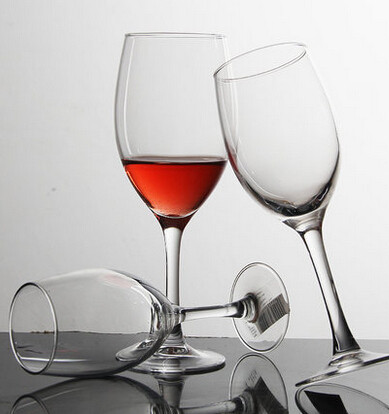Best quality in China Lead-free Crystal Stemware , Long stem big mouth Wine Glass , clear red wine glass Drinking glass