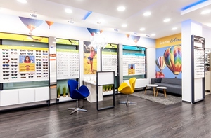 Trung Quốc Nhà Máy treo tường kính hiển thị racks cho quang cửa hàng - Product Image 3