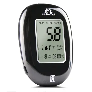 diabetic blood glucose sugar monitor test blood glucose monitor, kit and test strips