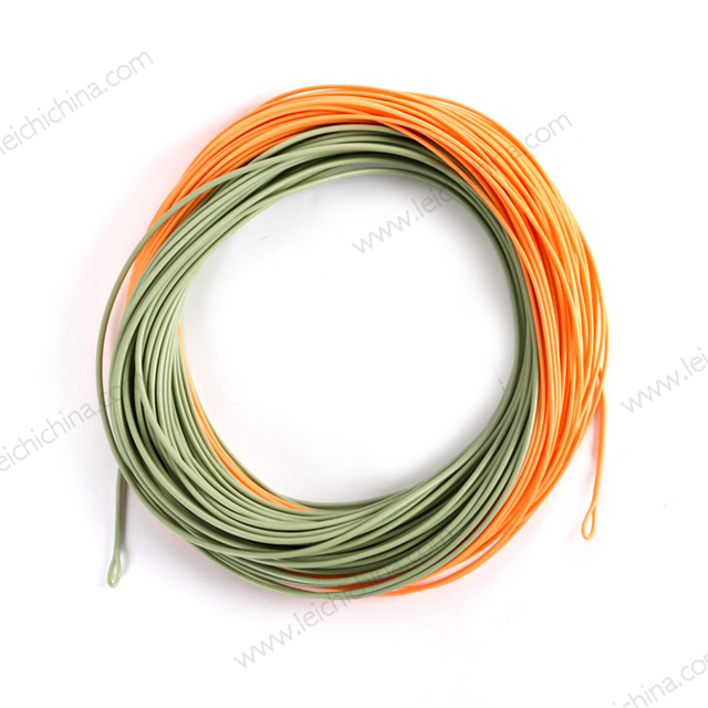 Orange/Vert mousse