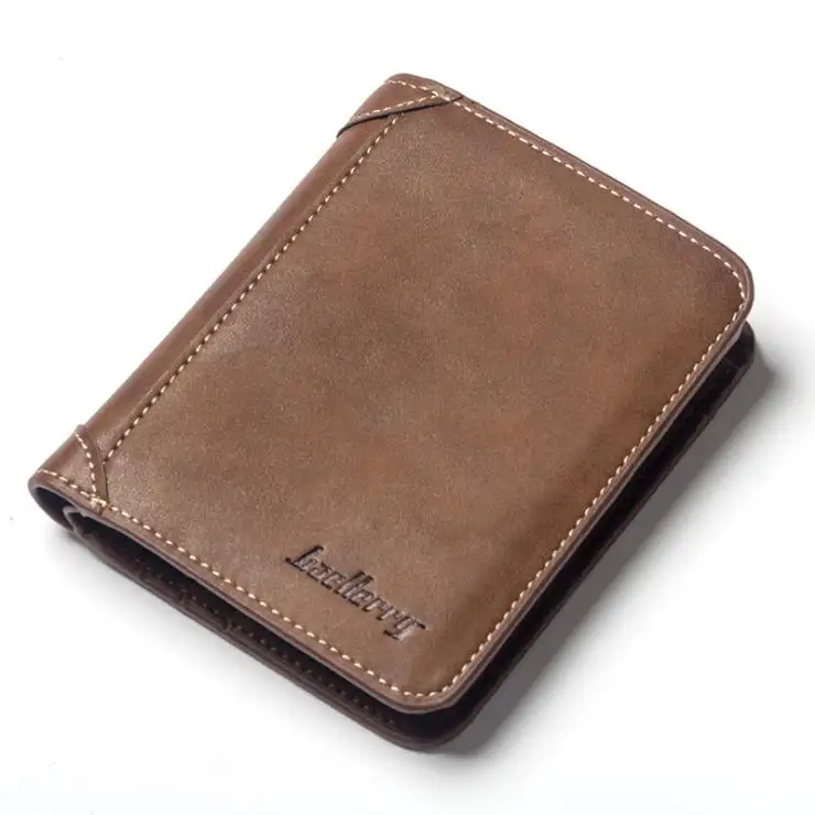 2023 Men Fashion Leather Wallet Men's Luxury Travel Wallet High Quality Short Purse