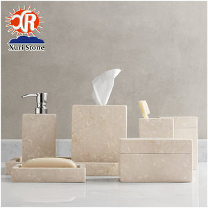 Popolare <span class=keywords><strong>Marmo</strong></span> Resina <span class=keywords><strong>Accessori</strong></span> Da <span class=keywords><strong>Bagno</strong></span> <span class=keywords><strong>Accessori</strong></span> Per il <span class=keywords><strong>Bagno</strong></span> <span class=keywords><strong>Set</strong></span> con Dispenser di Sapone - Product Image 2