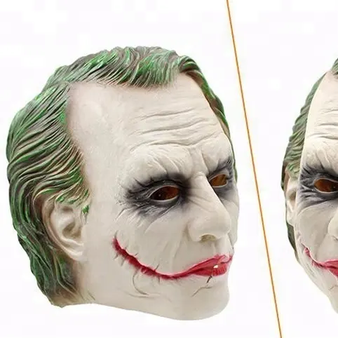 Halloween scary mask , halloween latex mask Movie prop clown silicone head cosplay mask