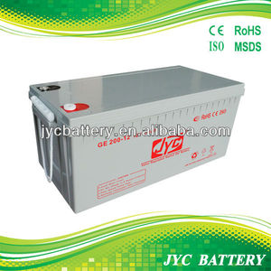12v200ah 밸브 조절 젤 배터리 태양 JYC 배터리 - Product Image 4