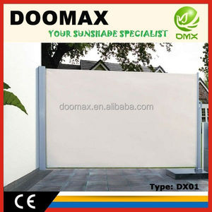 Tenda Laterale Retrattile Manuale Moderna DX01 per Esterni, Protezione Solare - Product Image 3