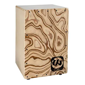 Top Selling Walter Adult Percussion Instrument Cajon Wood Drum