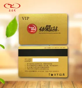 Customized PVC Card ISO7816 Signature Panel Plastic Gift Card CMYK Offset Printing Scratch Off;signature Panel and Etc CN;GUA