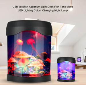Lumière LED USB 5 v, éclairage à couleur changeante, lampe de nuit, accessoire d'<span class=keywords><strong>aquarium</strong></span> de poissons, méduses - Product Image 5