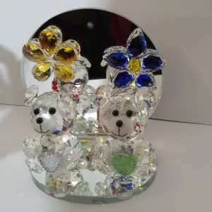 Wedding <strong>Favors</strong> and Gifts Crystal Teddy Bear Figurines Baby <strong>Christening</strong> Gifts Baby Shower <strong>Favors</strong> for Girl - Product Image 1