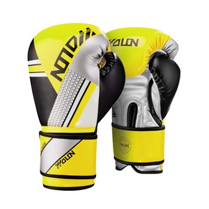 Wolon Sarung Tangan Latihan Tinju Muay Sparring Pu Gym Kembar Cetak Gel Kustom Terbaik Produsen Aqua Keluaran Baru MMA 2022 - Product Image 3