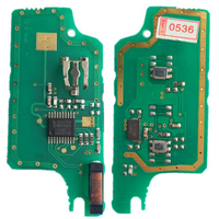 Clé de Voiture Pliante à Distance Modèle CE0536 Lame HU83 VA2 433MHZ ID46 2 Boutons pour Peugeot 307 308 408