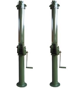 10ft 20ft 30ft 60ft nhanh lên tay quây tời nhôm kính thiên văn mast Trọng lượng nhẹ cực - Product Image 1