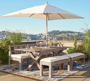 Vendita calda Solido Legno Natura Piacevole Belcony Tavolo E Sedia Per Esterni <span class=keywords><strong>Mobili</strong></span> <span class=keywords><strong>Da</strong></span> <span class=keywords><strong>Giardino</strong></span> - Product Image 6