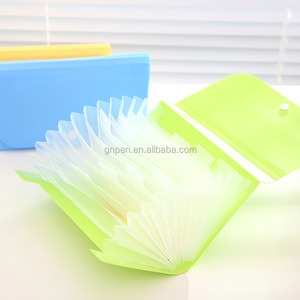 High Quality 13 Pockets <strong>Expanding</strong> <strong>File</strong> <strong>Folder</strong> A6 <strong>File</strong> <strong>Folder</strong> with Premium Button - Product Image 5
