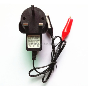 Caricabatterie al piombo 6v <span class=keywords><strong>6</strong></span> <span class=keywords><strong>da</strong></span> 12 <span class=keywords><strong>Volt</strong></span> universale per auto giocattolo elettrico per bambini caricabatteria - Product Image 2