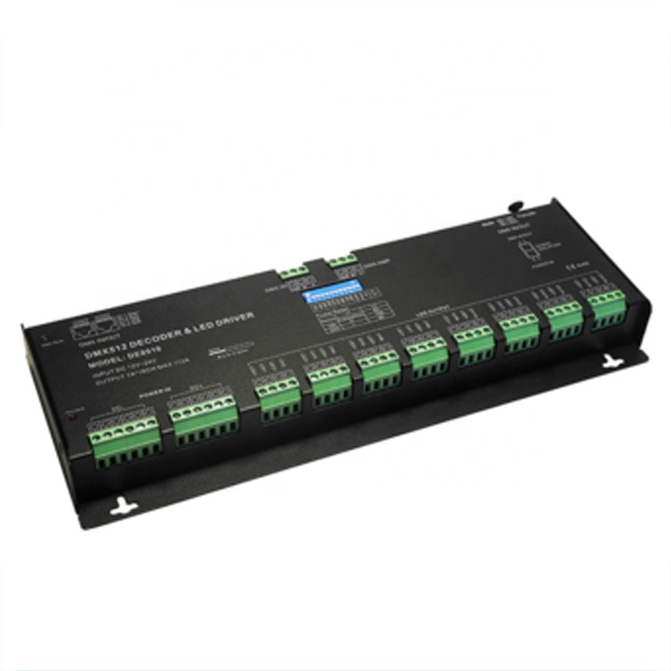 16-канальный DMX 512 контроллер/Dip-переключатель управления DMX декодер