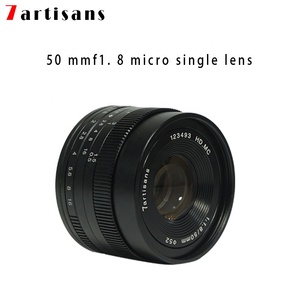 7 handwerker 50mm F 1.8 Manual Focus Prime M43 <span class=keywords><strong>Lens</strong></span> für Oympus Panasonic G1 G2 G3 G5 G6 G7 GF1 GF2 GF3 GF5 GF6 GM1 GM5 GM10 GX1 GX7