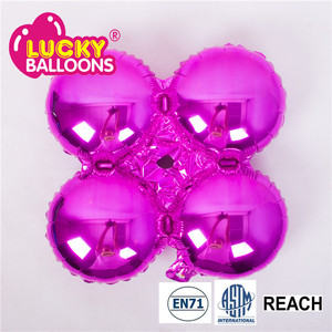 Rueda de la maravilla juguete inflable decoraciones fiesta de <span class=keywords><strong>cumpleaños</strong></span> de helio globo de la hoja - Product Image 3